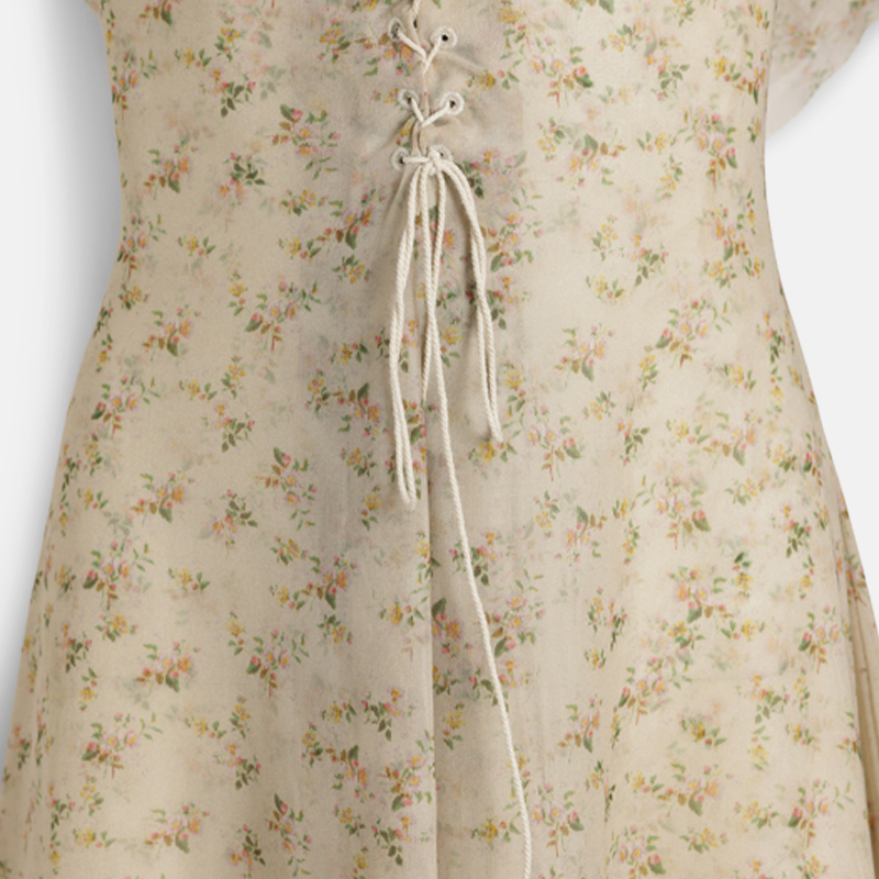 Super Flea Market+Brock Collection+Floral maxi dress+Toni Garrn4 (1)